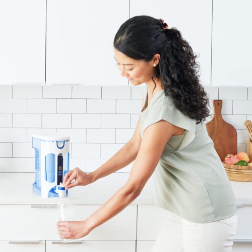 ZeroWater 12-Cup Ready-Read 5-Stage Water Filter Pitcher – 0 TDS for Improved Tap Water Taste - IAPMO Certified to Reduce Lead, Chromium, and PFOA/PFOS - Image 2