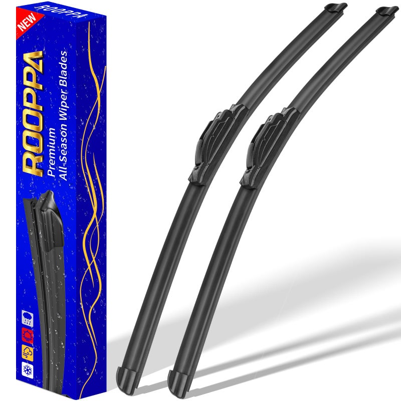 Rooppa 26 16 Front Windshield Wiper blades Replacement for Hyundai Kona 20182023Kona Electric 20192023Ford Ranger 20192023Premium AllSeason Replacement Automotive Windshield Wipers - Image 3