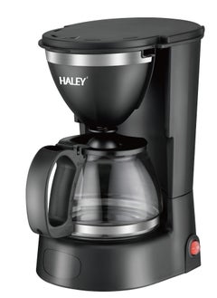 Haley Haley Drip Coffee Maker, 750ml Filter Coffee Machine, 650w Thermal Insulation Function 6-Cup Glass Carafe, with Easy On/Off Switch, Easy Pour (2 years Warranty)  - Image 2