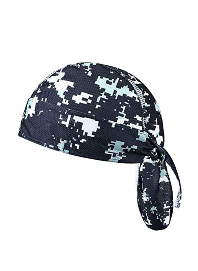 GUSGU 1pcs Sweat Wicking Beanie Cap Cooling Skull Cap Pirate Hat Bandana Head Wrap Summer Caps for Women Men Outdoor Activities - Image 1