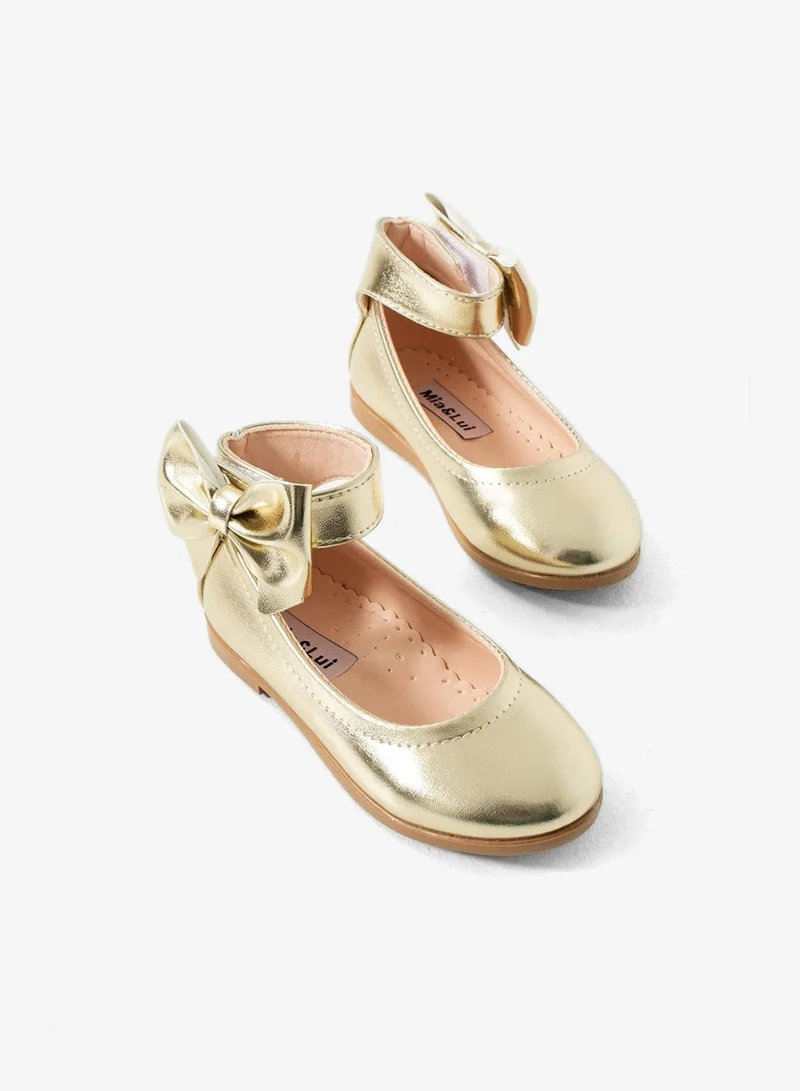 VIA BAMBINO Girl Shoes B-550 Gold