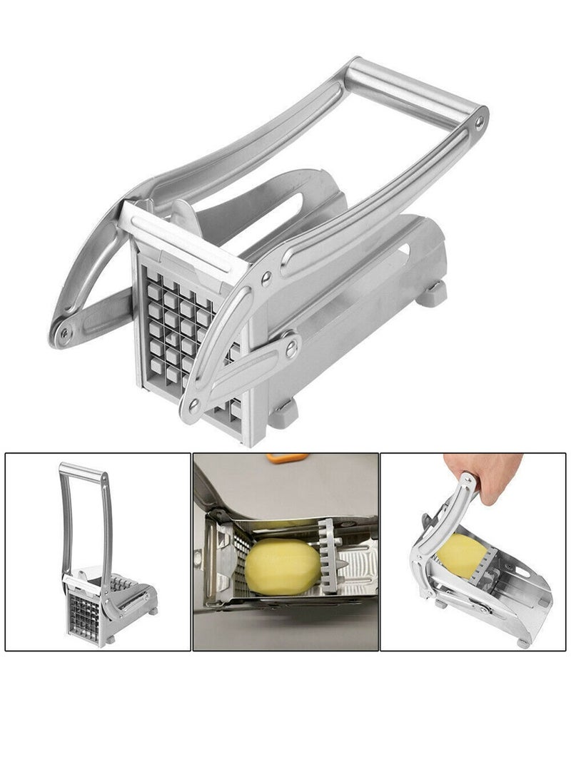 Stainless Steel French Fries Grater Potato Chipper Chip Cutter - Image 1