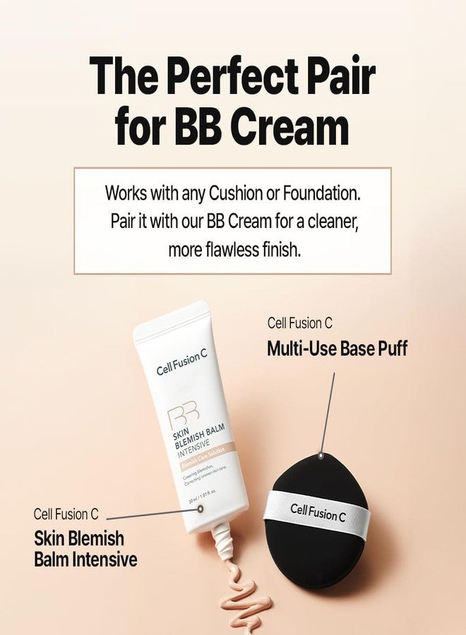 Cell Fusion C Multi-Use Base Puff | Rubycell Makeup Sponge for Foundation, BB Cream and Powder | Big Cushion Puff Blender | Easy and Buildable Coverage | Washable & Reusable - Image 5