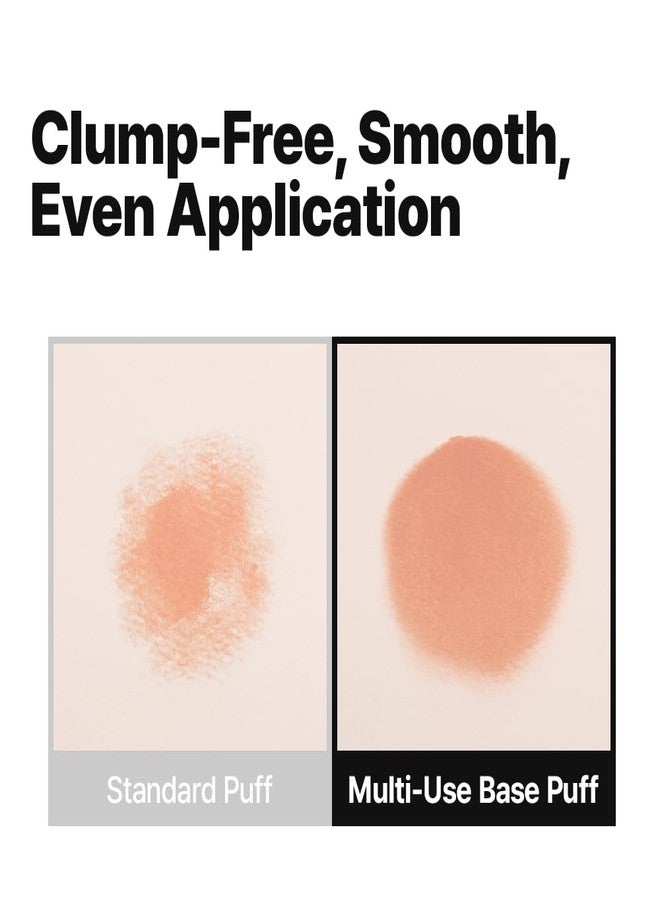 Cell Fusion C Multi-Use Base Puff | Rubycell Makeup Sponge for Foundation, BB Cream and Powder | Big Cushion Puff Blender | Easy and Buildable Coverage | Washable & Reusable - Image 2