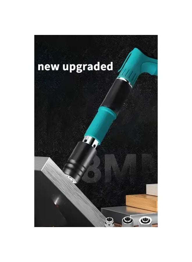 Manual Nail Gun Heavy Duty Portable For Concrete Wood 5 Speed Adjustable With Goggles Case - Image 5