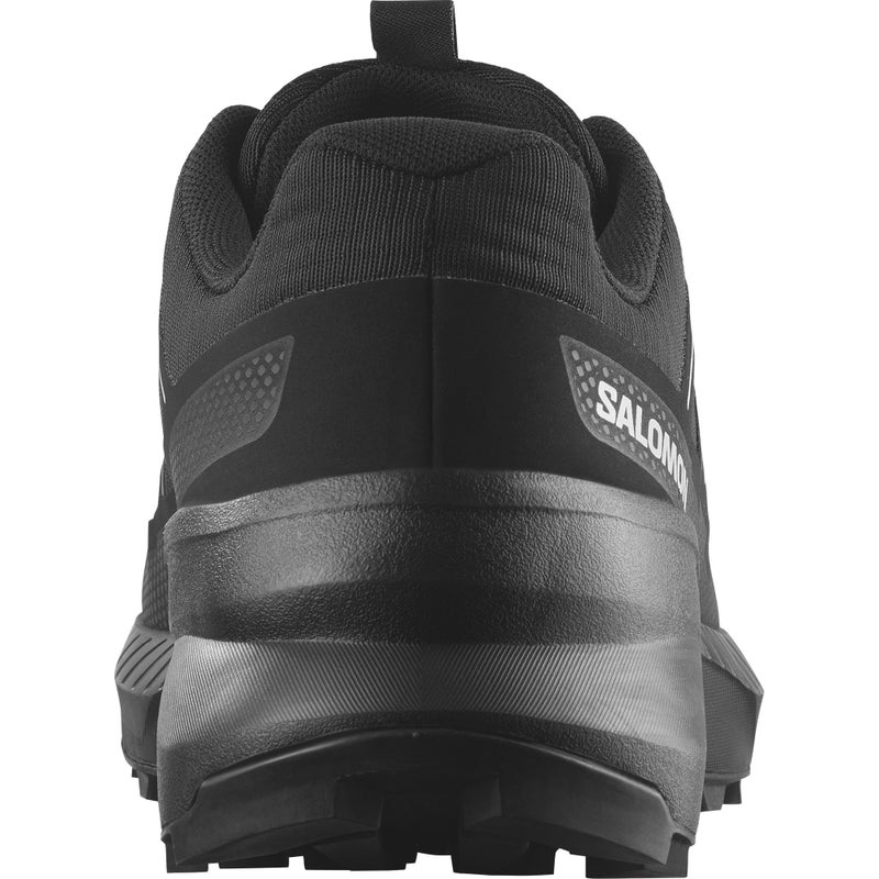 Salomon Menâ€™s Speedcross Peak Trail Running Shoes - Black/Black/Glacier Gray - 12 - Image 4