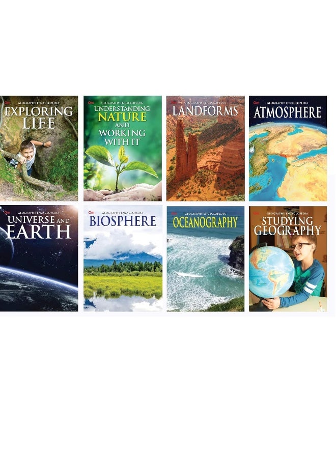 موسوعة الجغرافيا (مجموعة من 8 كتب) - Image 1
