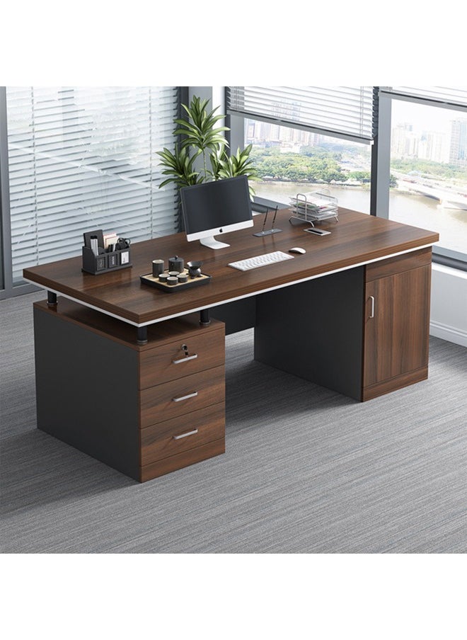 keke - Executive Office Desk and Multifunction Computer Table 160 CM - Image 1