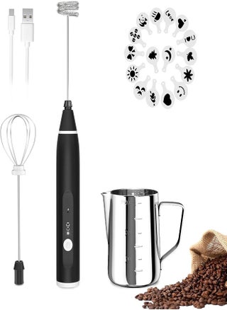 Electric Handheld Milk Frother with 3 Speeds, Rechargeable Mini Coffee Frother and Egg Whisk with USB Charging - Black - pzsku/ZB299E0707DDA0F717C33Z/45/1748587176/f79772ef-aeec-4549-ab59-f07e98ed5c34