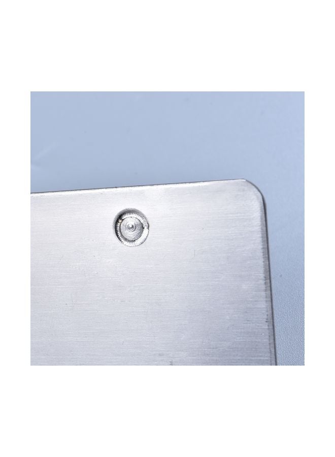 6-In-1 Adhesive Wall Mount Hook Silver 15.35x1.77x1.26inch - Image 3