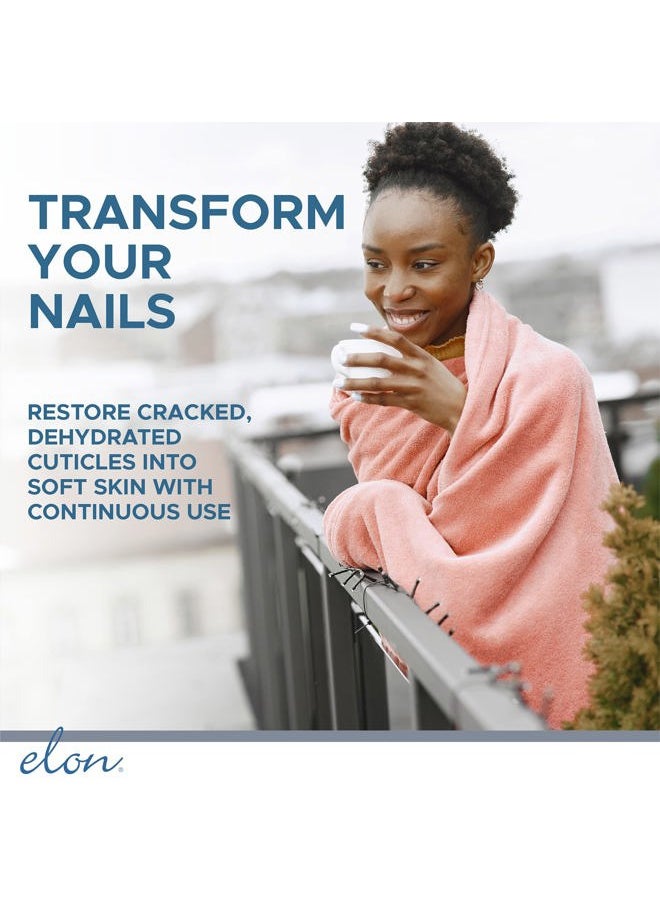 Elon - Essentials Kit for Healthy Nails – Kit Includes Elon Nail Conditioner, Cuticle Oil & File Set – Manicure Set for Daily Strengthening and Moisturizing Cuticles - Image 1