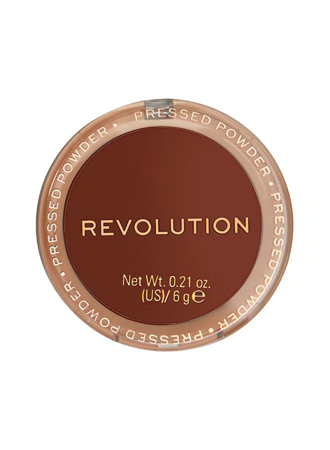 Makeup Revolution Reloaded Pressed Powder Dark