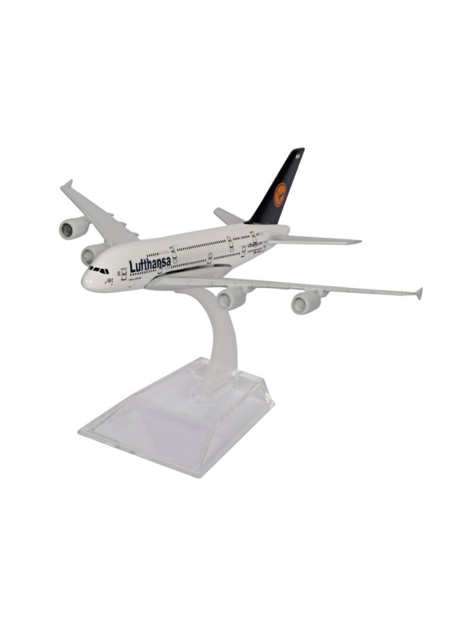 Lufthansa aircraft model, metal, small size, 16 cm - Image 5
