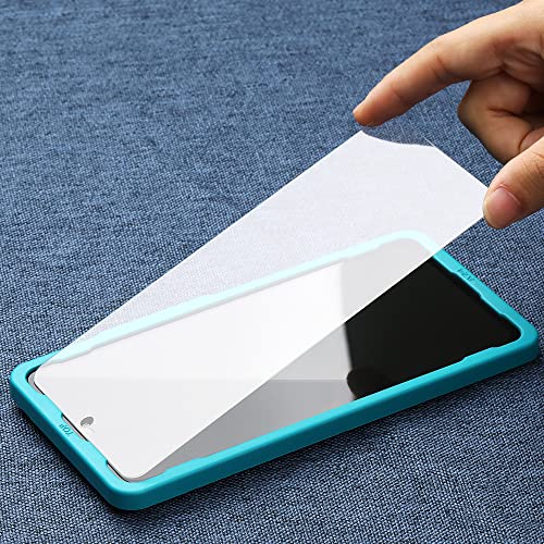 Ibywind Screen Protector For Xiaomi 11T/11T Pro(5G),with 2Pcs Tempered Glass,1Pc Camera Lens Protector,1Pc Backing Carbon Fiber Film [Fingerprint Reader,Easy to install] - Image 3