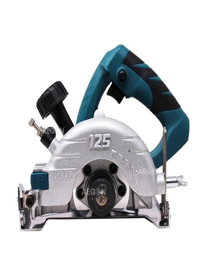 PROGEN 9125HGS Heavy Duty AC Powered Marble/Wood/Tile/Granite Cutter | 5-Inch, 1750W, 13500RPM - Image 1