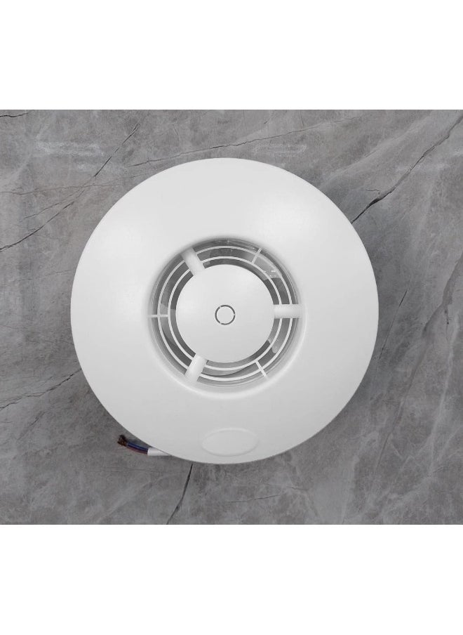 Royal Apex Ventilation Exhaust Fan 15W 4 Inch Round Wall Mounted Fan With Vent Grille For Home Office Kitchen And Bathroom  - Image 1
