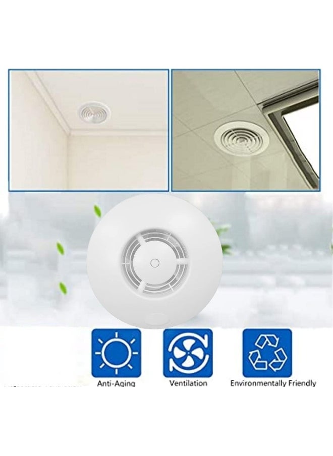 Royal Apex Ventilation Exhaust Fan 15W 4 Inch Round Wall Mounted Fan With Vent Grille For Home Office Kitchen And Bathroom  - Image 5