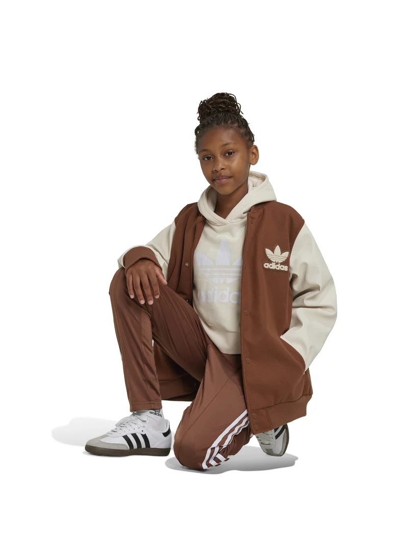 اديداس adidas VRCT JACKET Brown Originals Kids JACKETS