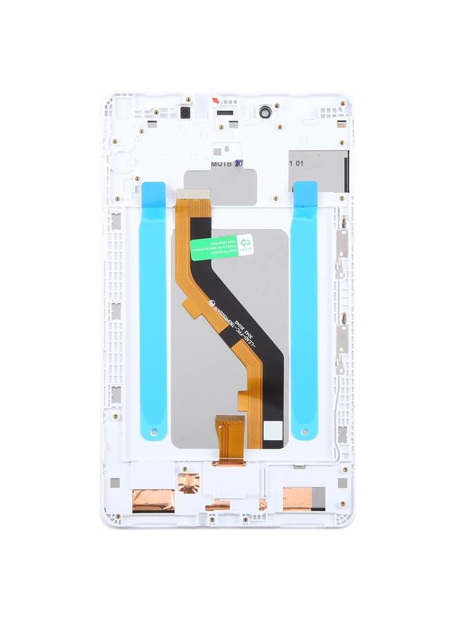 erorex Replacement For Samsung Galaxy Tab A 8.0 2019 SM-T290 WiFi Edition Original LCD Screen Digitizer Full Assembly with Frame White - Image 3