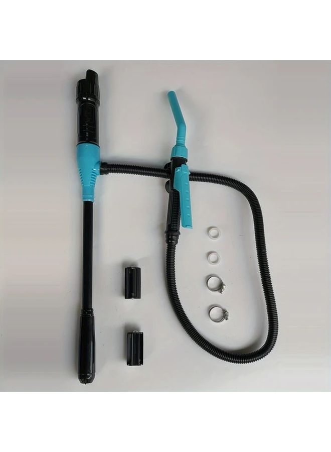 Orange Portable Electric Oil Pump Battery Powered Manual Fuel Transfer Pump For Gasoline Diesel Oil Multi Purpose 2 4 Gallons - Image 5