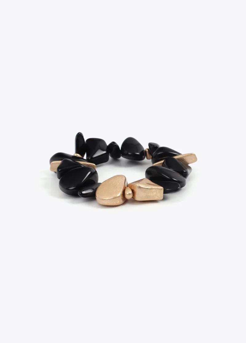 لولا كساديمونت Elastic Bracelet with Metallic Pieces