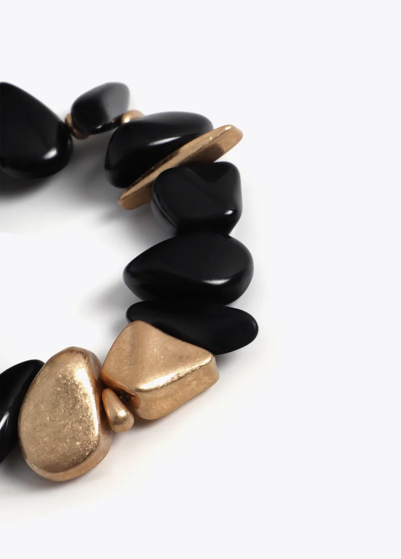 لولا كساديمونت Elastic Bracelet with Metallic Pieces