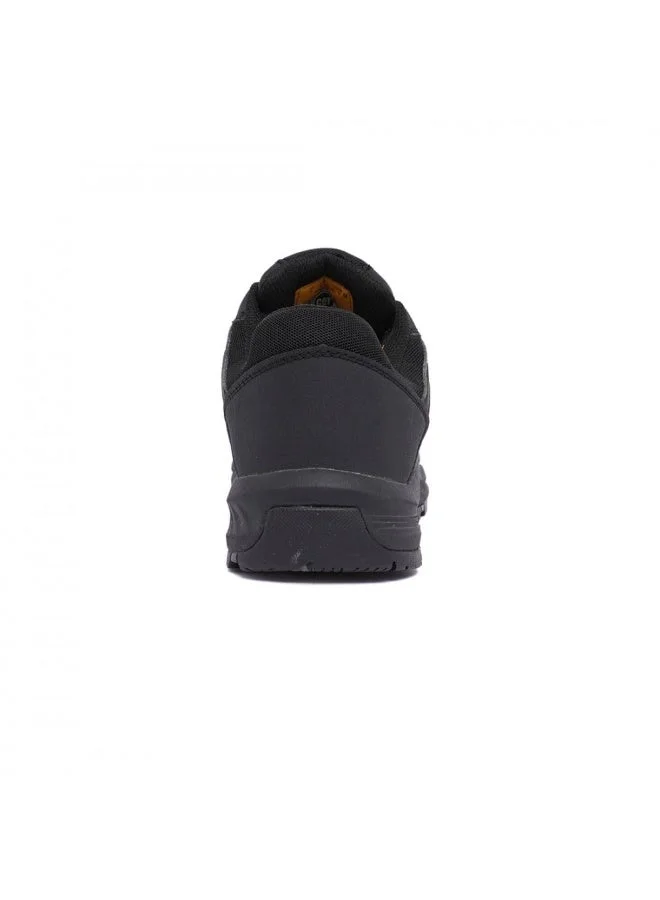 كاتربلر CAT Men’s Elmore ST Safety Shoe – Steel Toe S1PS, Slip‑Resistant, Heat & Fuel‑Oil Resistant, EVA Comfort Midsole – Black