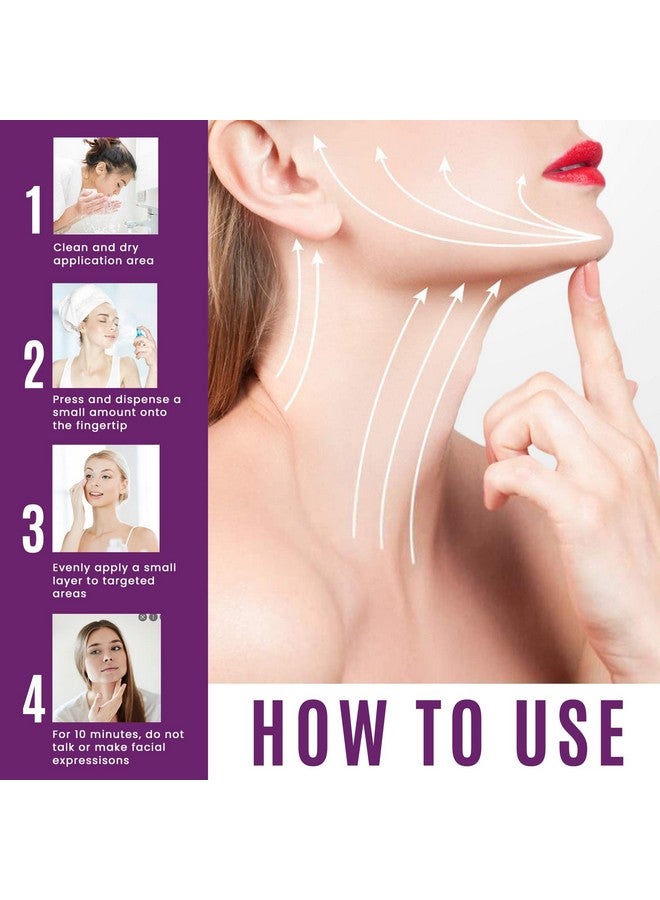 dermaxgen 60 Second Instant Wrinkle Corrector Pure Organic + Peptide Complex Amazing Results For All Skin Types 0.7 Fl Oz / 20 Ml - Image 5