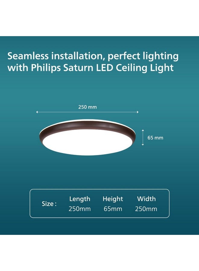 PHILIPS 18W LED Surface Ceiling Light | Decorative Saturn Ceiling Light for Home| Warm White, Pack of 1 - Image 5
