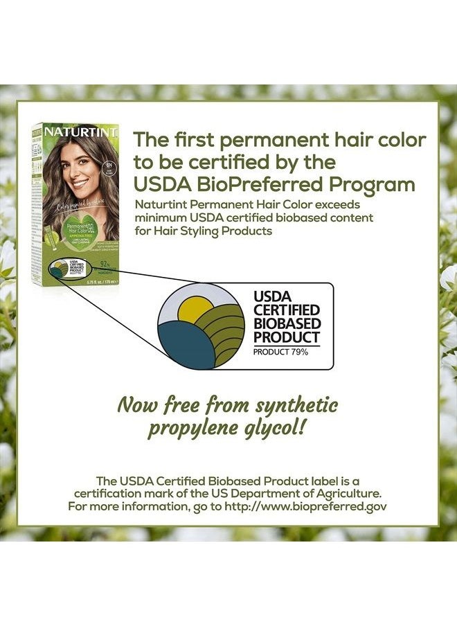 NATURTINT Permanent Hair Color 6N Dark Blonde (Pack of 6), Ammonia Free, Vegan, Cruelty Free, up to 100% Gray Coverage, Long Lasting Results  - Image 4