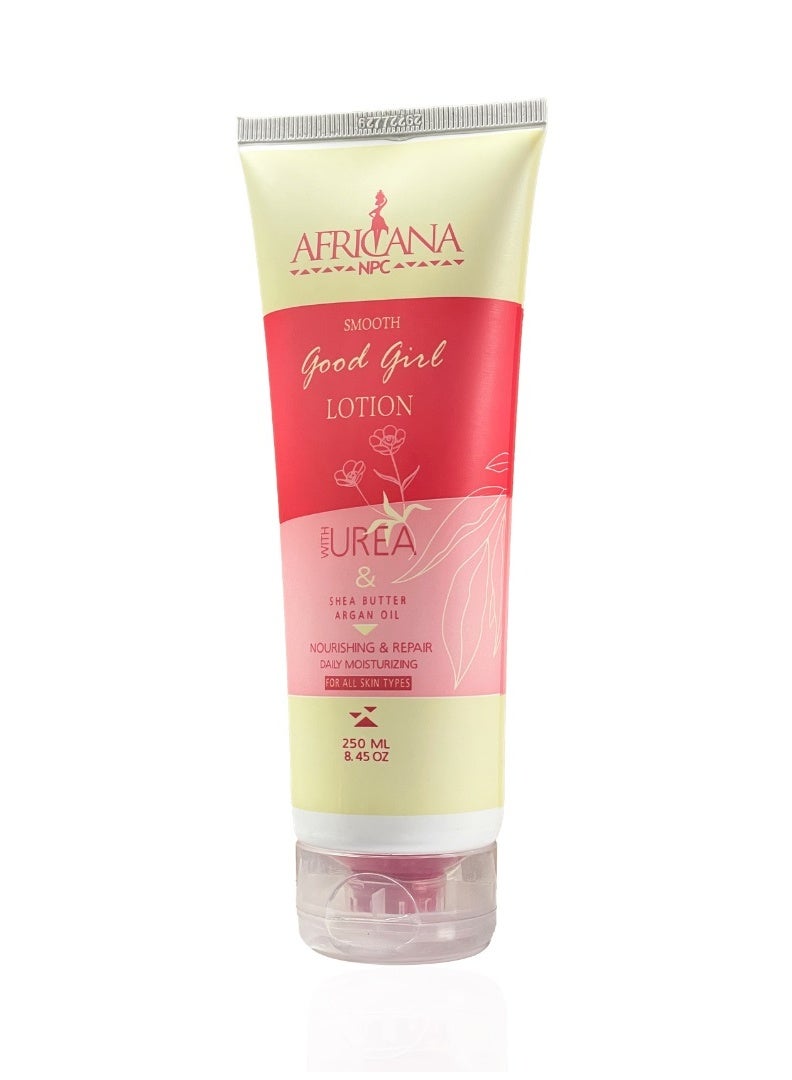 Africana Npc Smooth Good Girl Lotion With Urea Shea Butter Argan Oil 250ml