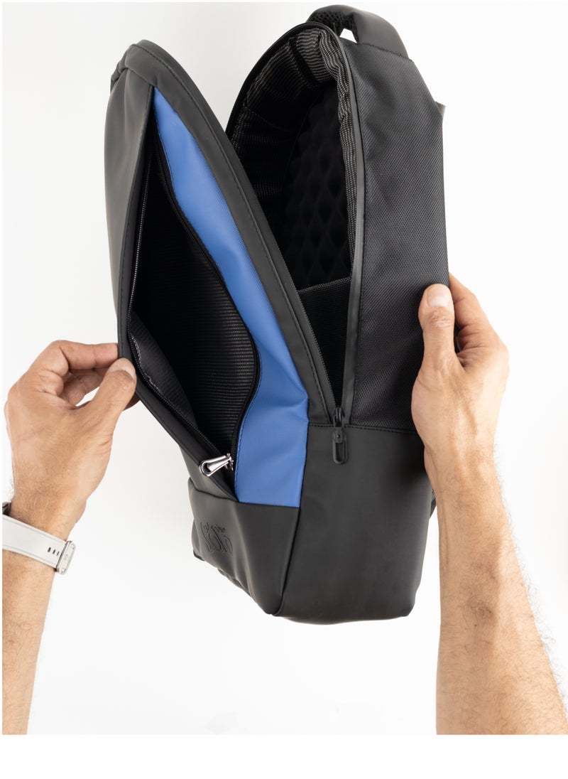 Generic LAPTOP BACK BAG 2006 -15.6 BLACK x BLUE  - Image 4