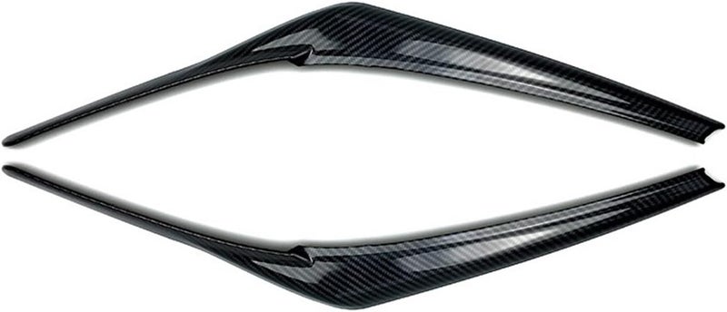 QASULER Car Headlight Eyebrow Trim for Toyota Camry XV70 - Image 1
