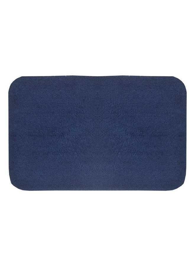 BIANCA Thick Ultra Soft Anti Slip Bath Mat (Aerocore Tech) -1pc Medium (Plush) | Bath Mat, Bath Rug Suitable for Bathroom | with Super Water Absorbency & Quick Dry Technology Solid-Navy Blue - Image 2