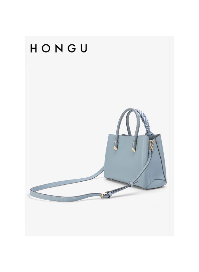 Hongu Honggu Women's Handbag, Shoulder Bag, Leather Tote Bag, Crossbody Bag, Scarf Matching, Dai Fei Bag, Qixi Gift For Girlfriend - Image 1
