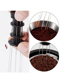MIBRU Coffee Needle Pen Size Design With Tamper Compatible Replacement 58mm 53mm 51mm Distributor Leveler Tool Conglomerate Type Professional Barista Coffee Powder Stirring Tool  - Image 4