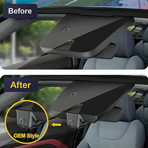 Fitcamx 4K Dash Cam Suitable for Hyundai IONIQ 5 2022-2024 (6 Vents) SE Standard Range SEL Limited, OEM Look, UHD 2160P Video, Built-in WiFi & APP, Loop Recording, G-Sensor, Plug & Play, 64GB Card - Image 3