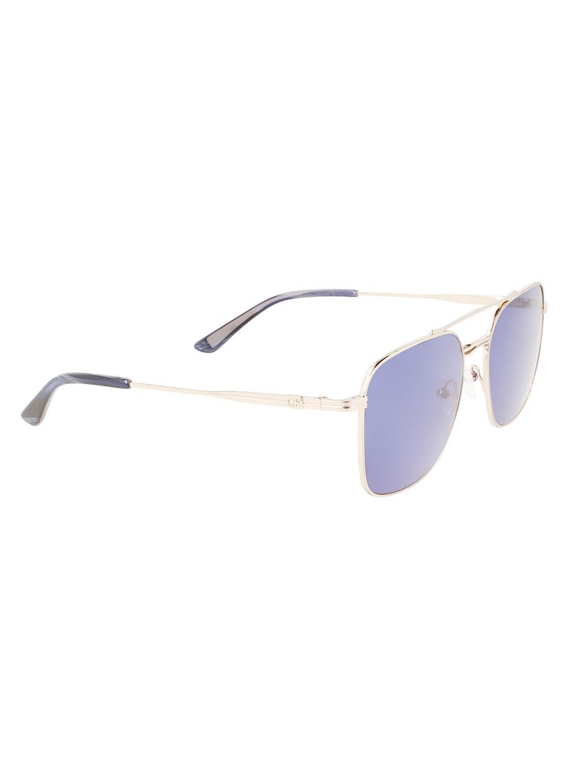 CALVIN KLEIN - Full Rim Metal Navigator Calvin Klein Sun Ck22115S 5718 (717) Gold - Image 1