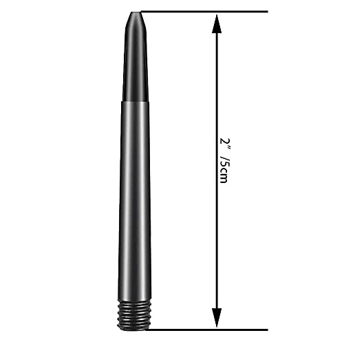 DTTRA 50PCS Plastic Dart Shafts Darts Accessories Stems Plastic Pole Rod with Standard 2BA Screw Thread - Image 5
