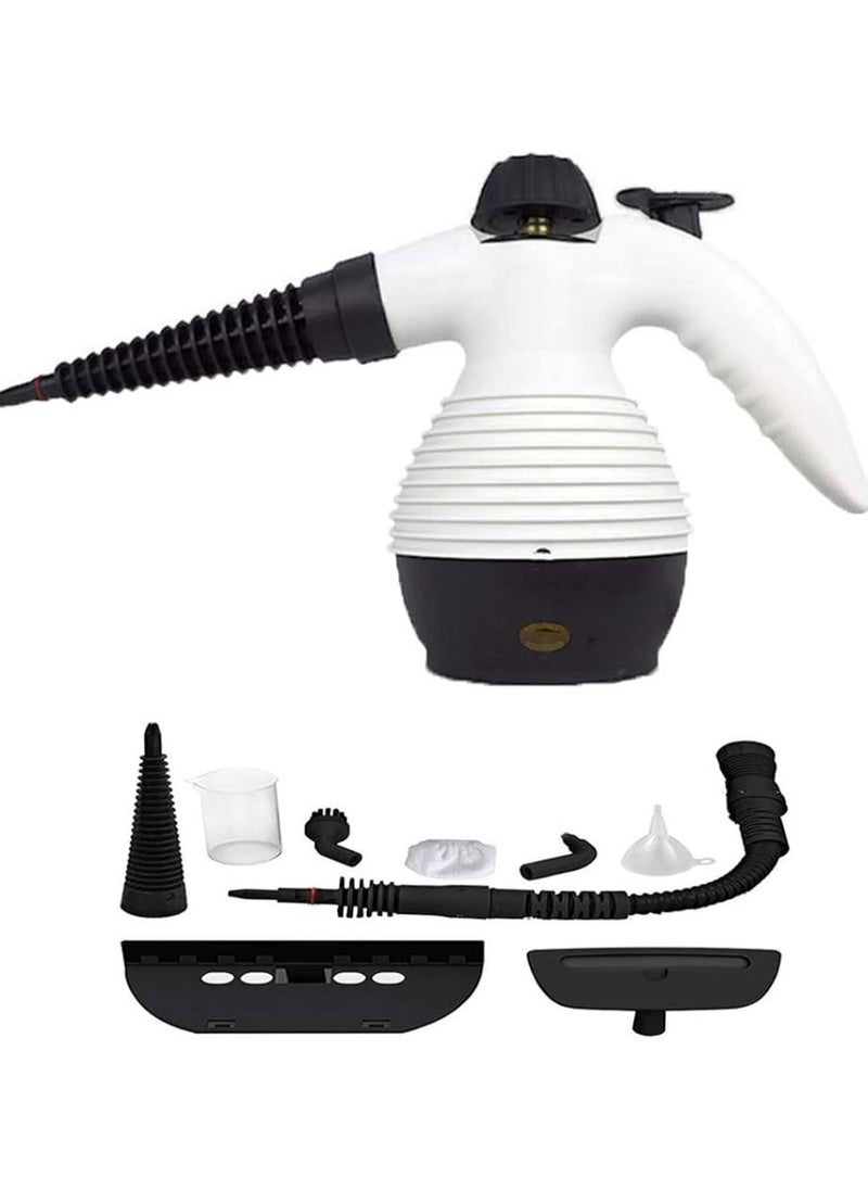 Denx Handheld Steam Cleaner For Home And Travel, Handheld Compact Steam Cleaner With Accessories Set 220-240V 1200W 350Ml Tank - Image 3