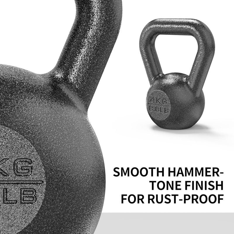 PROIRON Cast Iron Kettlebell Weight for Home Gym Fitness & Weight Training (4KG-24KG) - Image 5
