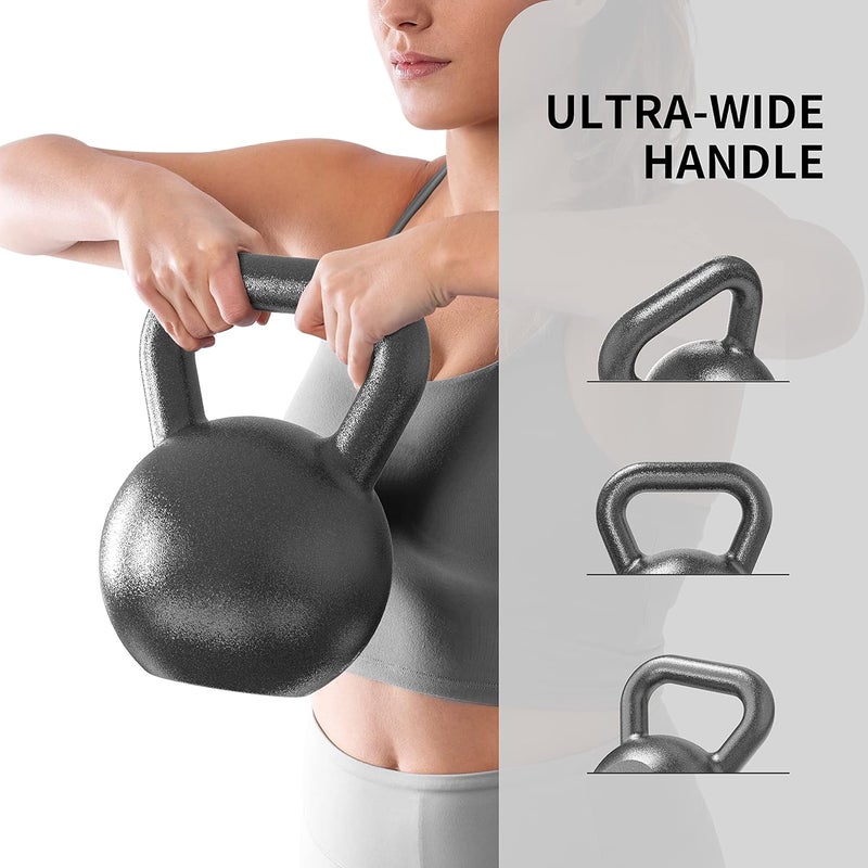 PROIRON Cast Iron Kettlebell Weight for Home Gym Fitness & Weight Training (4KG-24KG) - Image 3