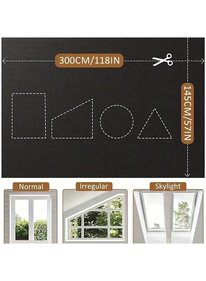 Portable Blackout Curtains For Bedroom And Travel 59 Inch X 39 Inch - Image 2