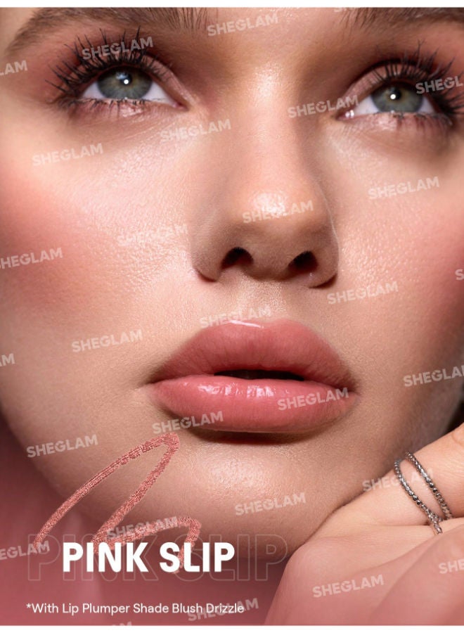 SHEGLAM Bold Booster Plumping Lip Liner Pink Slip - Image 5