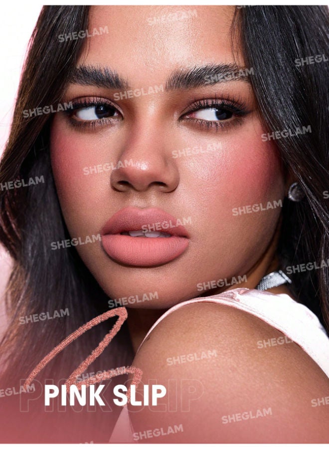 SHEGLAM Bold Booster Plumping Lip Liner Pink Slip - Image 4