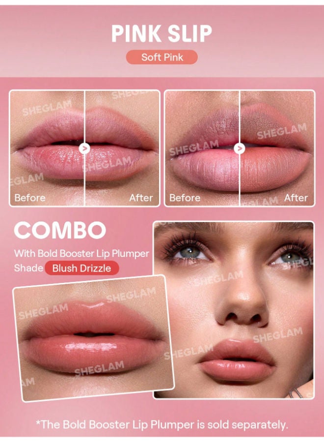 SHEGLAM Bold Booster Plumping Lip Liner Pink Slip - Image 2