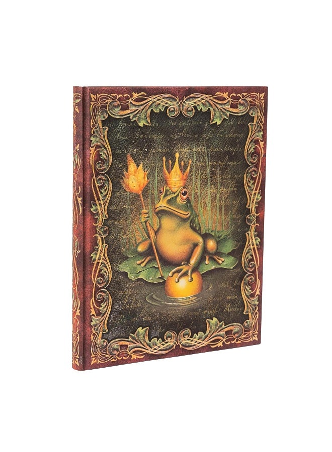 The Brothers Grimm, Frog Prince (Fairy Tale Collection) Ultra Unlined Hardback Journal (Elastic Band Closure)