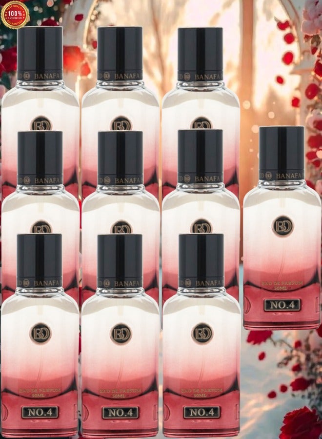 Banafa 10 Pieces Japan Number 4 EDP 50ML - Image 1