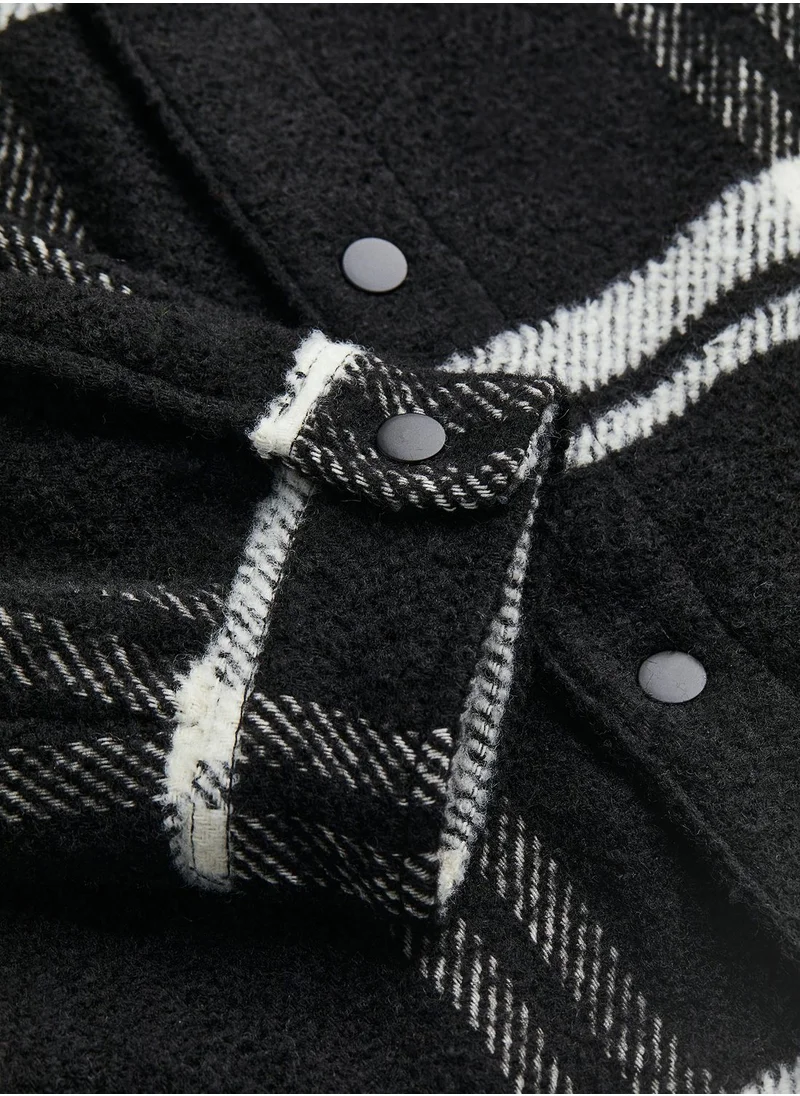 H&M Checked Relaxed Fit Shirt