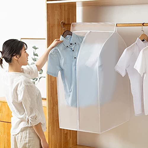 UNIQUE CART® Garment Cover for Hanging Clothes | Translucent Clothing Dustproof Organizer | PEVA Cover (30 × 60 × 90 cm) - Image 1